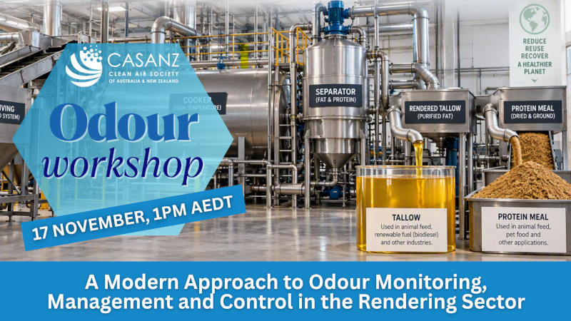 Register for the CASANZ Rendering Odour Workshop on 17 November 2026