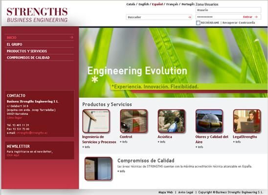 Strengths website