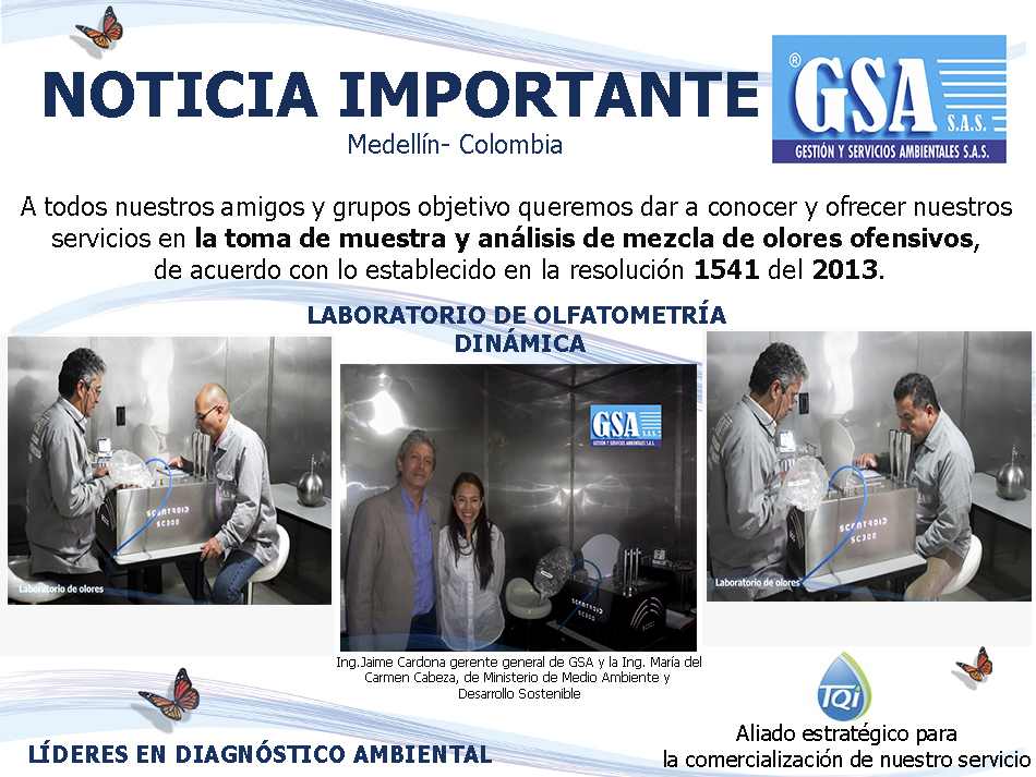 lab GSA olfactometric